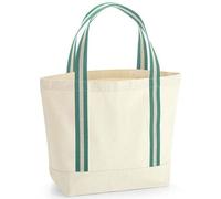 Westford Mill Strandtasche Bootstasche Einkaufstasche Strandtasche Saunatasche Schwimmtasche EarthAware Organic Natur / Sage Green