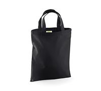 WM104 Westford Mill Mini Bag for Life Black 26 x 32,5 cm