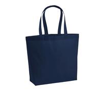 Westford Mill Baumwolltasche WM225 - Premium Cotton Maxi 35 x 39 x 13,5 cm French Navy