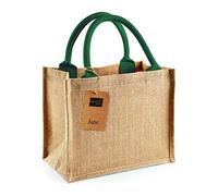 WM412 Westford Mill Jutetasche Einkaufstasche Natural 26 x 22 x 14 cm
