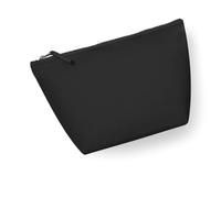 Westford Mill Kulturtasche WM540 Canvas (Segeltuch) mit Metall-Reißverschluss L Schwarz