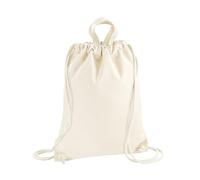 Westford Mill Nautical Gymsac Strandtasche W686 natural 37 x 46 cm