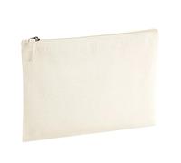 Westford Mill Zubehörtasche EarthAware aus Bio-Baumwolle Natural L (28 x 20 cm)