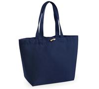 Bio Baumwolltasche Shopper Westford Mill Marina Mini Bag French Navy (Blau)