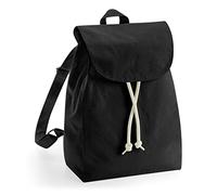 WM880 Westford Mill EarthAware Rucksack Bio-Baumwolle Black 26 x 38 x 14 cm