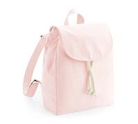 WM881 Westford Mill EarthAware Mini Rucksack Bio-Baumwolle Pastel Pink 22 x 30 x 12 cm