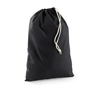 Westford Mill W915 Recycled Cotton Stuff Bag - Black XL