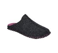 Westland by Josef Seibel Damen Pantoffeln Sevilla 01,Weite G (Normal),lose Einlage,bequem,Women's,Lady,Ladies,Slides,Grau (anthrazit),38 EU / 5 UK