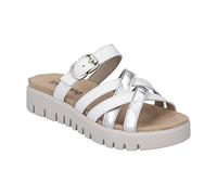 Westland by Josef Seibel Damen Slipper Laurie 04,Weite G (Normal),Lady,Ladies,Slipper,Mokassins,Halbschuhe,Slides,Weiß (Weiss-Kombi),37 EU / 4 UK