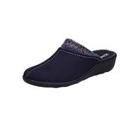 Westland Damen Clogs Avignon 308, Frauen Slipper,Weite F (Normal),sommerclogs,Pantoletten,Slip on,Plateau-Sohle,dunkelblau-Kombi,42 EU / 8 UK