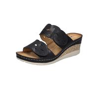 Westland Damen Keilsandalen Savoie 04, Frauen Sandalen,Weite G (Normal),Keilabsatz,Wedge-Heel,Sommerschuhe,offene Schuhe,schwarz,41 EU / 7 UK