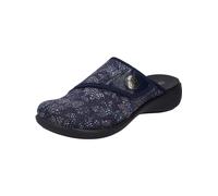 Westland Damen Pantoffeln Korsika 348,Weite G 1/2 (Normal),Wechselfußbett,bequem,Schlupfschuhe,schluepfschuhe,Mules,dunkelblau,41 EU / 7 UK