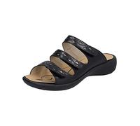 Westland Damen Riemchensandalen Ibiza 66,Weite G (Normal),Wechselfußbett,Sommersandalen,bequem,Sommerschuhe,schwarz,42 EU / 8 UK