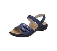 Westland Damen Riemchensandalen Ibiza 86,Weite G (Normal),Wechselfußbett,Freizeitschuhe,offene Schuhe,Strandschuhe,bequem,Ocean,42 EU / 8 UK
