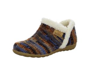 Westland Hausschuh Warmfutter Cadiz 03 für Damen, blau, Größe 39 EU