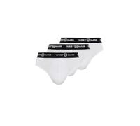 WESTMARK LONDON Herren Unterhosen Baumwolle 3er Pack Größe XL Slip Unterhosen Männer mit elastischem Bund Weiße Unterwäsche Herren Slips