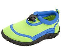 Wet Shoes Kinder Kleinkind Größe Aqua Beach Surf Wasser Schwimmen für Jungen und Mädchen, Grün - Grün-blau - Größe: 24 EU