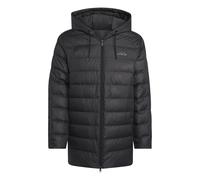 adidas Daunen-Kapuzenjacke Essentials CLIMAWARM 3-Stripes Light Schwarz/Reinweiß L
