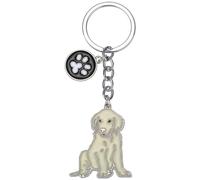 WEWAYSMILE Welpe Schlüsselanhänger, Hunde Schlüsselanhänger, Niedlicher Welpe-Schlüsselanhänger, Für Dekor Auto Schlüsselanhänger Tag Personalisierte Geschenk, Länge: 4.06 Zoll/10.3 cm