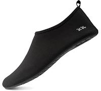 WeWee Die Gesunden Allround-Barfußschuhe Herren - Vielseitig Einsetzbare Minimalschuhe (Schwarz, Größe 40-41) Herstellergröße XL