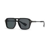 WFFZTZW Luxus Herren Vintage Nieten Mode Outdoor Farbverlauf UV400 (C2Schwarz)