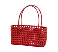 WGBOSMG Stilvolle, durchsichtige Urlaubstasche, praktischer Handtaschen Shopper aus PVC, ideal für den Arbeitsweg und Urlaubsausflüge Modische