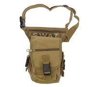 WHAMVOX 1 Stück Multifunktionale wasserdichte Beintasche Oxford Gewebe für Outdoor Aktivitäten für Reisen Camping und Große Aufbewahrungsmöglichkeiten Khaki