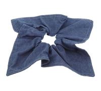 WHAMVOX Haargummi für Dickes Haar Jeans Haarband Elastisches Quadratisches Haartuch in Blau Stark Haltend für Alle Haartypen Haaraccessoire für Frauen zum Kreieren verschiedener Frisuren