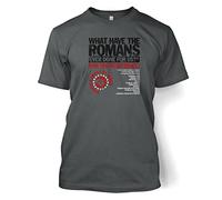 What Have The Romans - People's Front Of Judea Herren t-shirt (Medium (38/40)/Charcoal) Grau