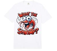 What The Shrimp Lustige Garnelen Meeresfrüchte Humor Comfort Colors Adult Heavyweight T-Shirt