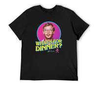 What's for Dinner Jeffrey Dahmer Mugshot True Crime Serial Killer T-Shirt Man's Fashion Black Unisex Tees XL