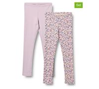 Wheat 2er-Set: Leggings "Jules" in Lila - Größe 104 | Kinderhosen