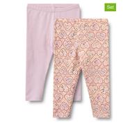 Wheat 2er-Set: Leggings "Jules" in Rosa - Größe 62 | Babyhosen