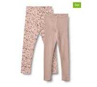 Wheat 2er-Set: Leggings "Jules" in Rosa - Größe 98 | Kinderhosen