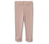 WHEAT - Baby's Woll-Leggings - Merinounterwäsche, Gr. 56, braun (DryRose)