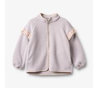 Wheat-Fleece Jacket Ellena-9600 lavender rain - 140/10y