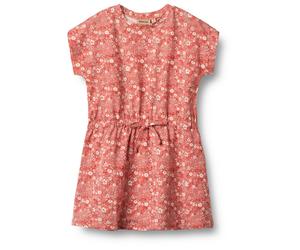 WHEAT - Kid's Jersey Dress Maribel - Kleid, Gr. 104, rosa (CoralFlowers)