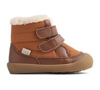 WHEAT - Kid's Lauflern-Stiefel Daxi Wolle Tex - Winterschuhe, Gr. 25, braun (Cognac)