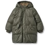 WHEAT - Kid's Pu Pufferjacke Küste - Winterjacke, Gr. 104, oliv (WinterForrest)