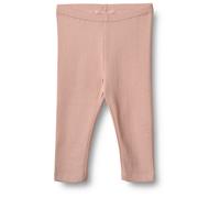 WHEAT - Kid's Rib Jersey Leggings Jules - Leggings, Gr. 68, rosa (RosePowder)