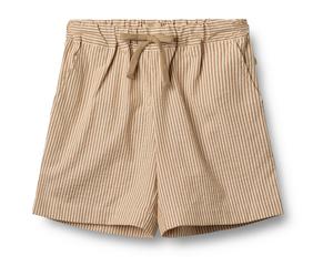 WHEAT - Kid's Shorts Cuba - Shorts, Gr. 122, beige (CaramelStripe)