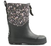 WHEAT - Kid's Thermo Snowboot Drizzle - Gummistiefel, Gr. 25, grau (BlackSeaOpenFlowers)