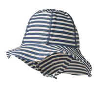 WHEAT - Kid's UV Sun Hat Bora - Hut, Gr. 48 cm-51 cm 48-51 cm, grau (BlueStripe)