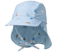 WHEAT - Kid's UV Sun Hat Tonga - Cap, Gr. 44-47 cm, blau (SoftBlueSeaLife)