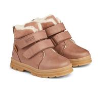 Wheat Kinderschuhe Winterschuhe Dry Klett Tex Junior Größen Unisex Jungen und Mädchen 80% Leder,20% Suede Atmungsaktiv, Wasserdicht