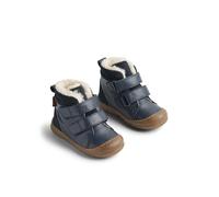 Wheat Leder-Winterboots in Dunkelblau - Größe 22 | Baby Stiefel Boots