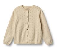 WHEAT - Kid's Knit Cardigan Maia - Cardigan, Gr. 122, beige (Sandshell)