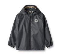 Wheat Regenjacke Chardy Jacke Unisex GRS recycelt Wasserdicht Winddicht, Ink, 92/2y