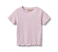 Wheat Rib T-Shirt Alicia - 98 / lavender / 95% Bio Baumwolle 5% Elasthan