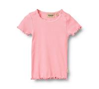 Wheat Rib T-Shirt Katie - 92 / bubblegum / 95% Bio Baumwolle 5% Elasthan